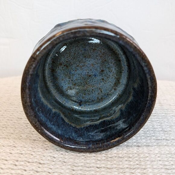 Glazed Stoneware Pottery Bowl Trinket Dish - Picture 3 of 10